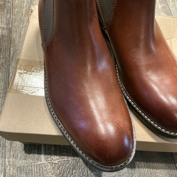Clark’s Men's Brown Leather Chelsea Boots Size 8 - Picture 10 of 16